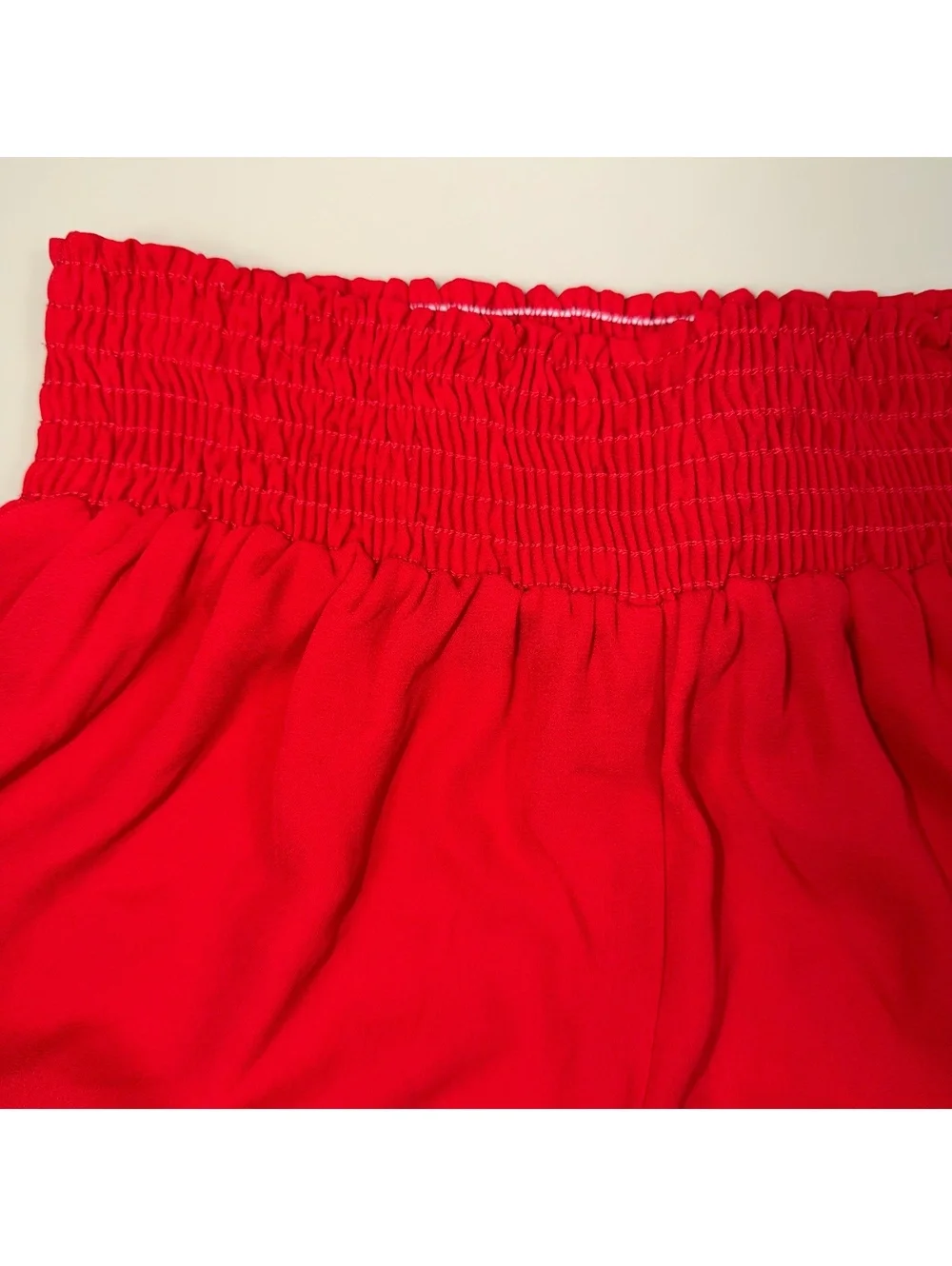 Show Me Your Mumu Red Pom Pom Shorts M